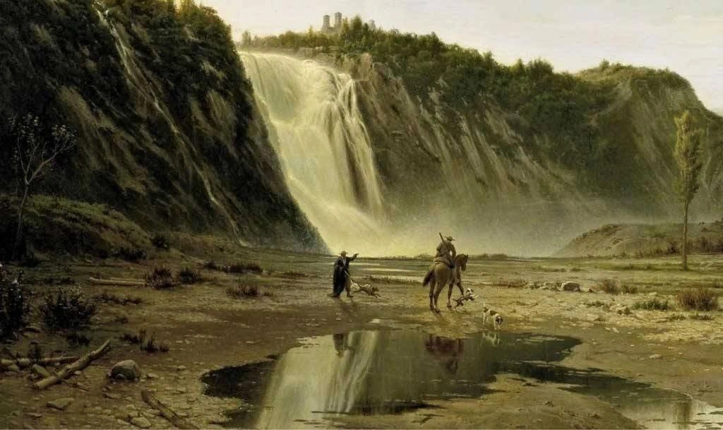 Cascate del Montmorenci, 1869 - dettaglio